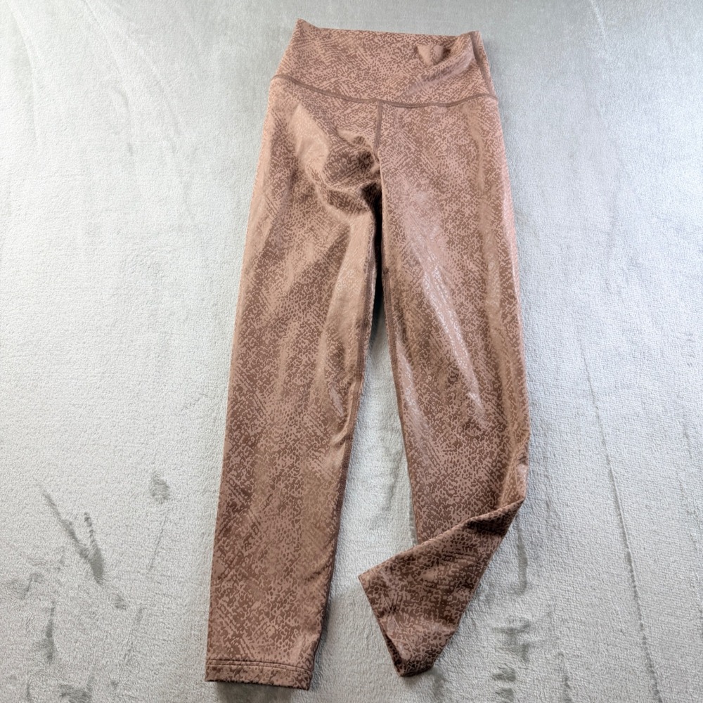 OFFLINE by Aerie Women's XS Mauve Snakeskin Animal Print High Waisted Leggings